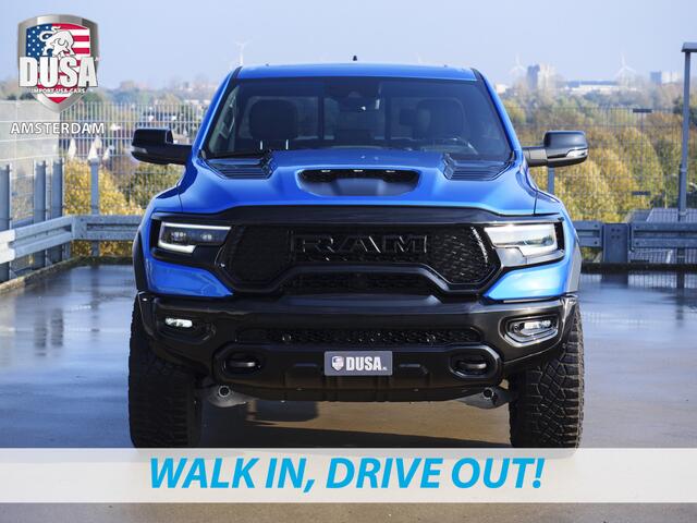 Dodge 1500 Ram TRX | 6.2 Supercharged V8 | 4x4 | Crew Cab | Beschikbaar in meerdere kleuren | 702pk | Red Accent interior Meerprijs extra opties / Accessoires zoals Deksel, Backflip, Fenders, wraps, Stripings etc