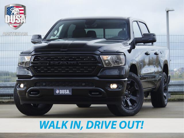 Dodge 1500 Ram | Big Horn | Night Edition | 5.7 V8 | 4x4 | Crew Cab Nieuw binnen! Meerprijs extra opties / Accessoires zoals Deksel, Backflip, Fenders, wraps, Stripings etc