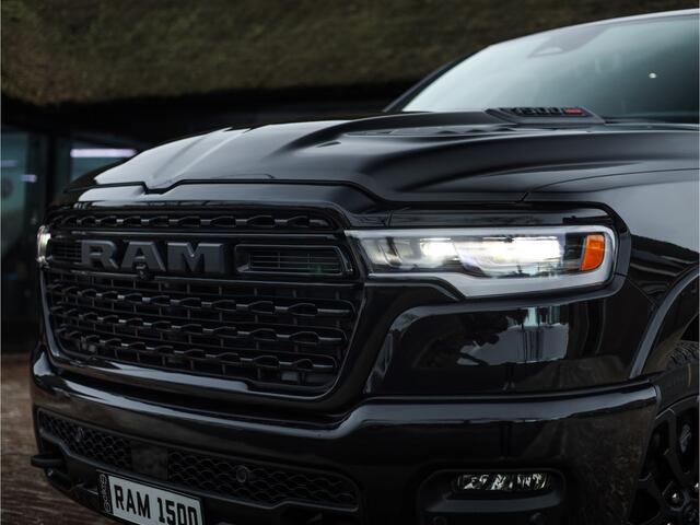 Dodge 1500 Ram 2025 3.0L HURRICANE LIMITED NIGHT | 540 PK | BPM VRIJ | NIEUW | LPG | Deksel | Panoramadak | rambox | Stoelmassage