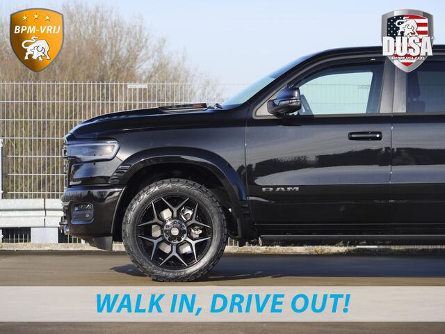 Dodge 1500 RAM | | Limited | Night | 3.0L Twin-Turbo I6 | High Output | RAMBOX Passenger Display | 14,4 Touch Screen | Harman Kardon | INCL BPM-VOORDEEL Getoonde accessoires zijn verkrijgbaar tegen meerprijs
