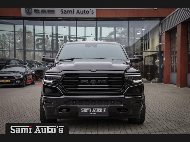 Dodge 1500 RAM LONGHORN BLACK OPS | HUD & VIRTUAL | PRIJS MET LPG + HEAD UP ADG + DEKSEL + PANORAMADAK GWJ + LUCHTVERING SER + BOM VOL | LIMITED LONGHORN® | CREW CAB | DUBBELE CABINE | 5,7L V8 HEMI 402 PK 4X4 | 5 PERSOONS | GRIJSKENTEKEN | VOORRAAD NR 2202 - 9563