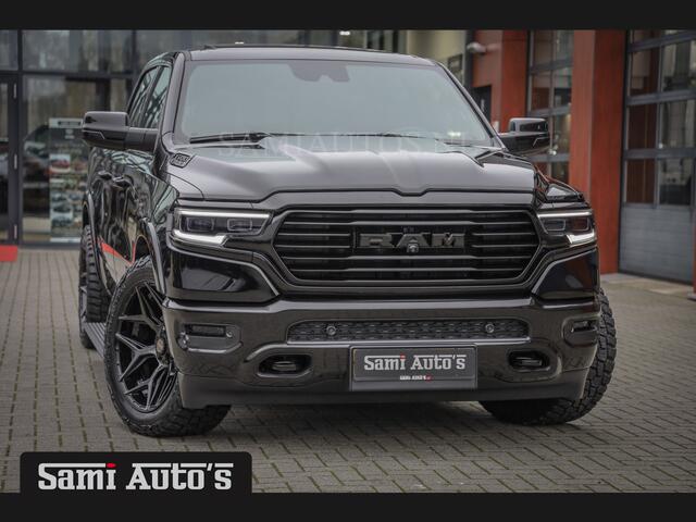 Dodge 1500 RAM LONGHORN BLACK OPS | HUD & VIRTUAL | PRIJS MET LPG + HEAD UP ADG + DEKSEL + PANORAMADAK GWJ + LUCHTVERING SER + BOM VOL | LIMITED LONGHORN® | CREW CAB | DUBBELE CABINE | 5,7L V8 HEMI 402 PK 4X4 | 5 PERSOONS | GRIJSKENTEKEN | VOORRAAD NR 2202 - 9563