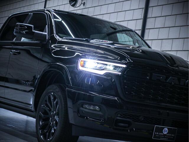 Dodge 1500 Ram Limited Night Hurricane | BPM-vrij leverbaar! | 3.0L High Output 540pk 4x4 Crew Cab | Tailgate | Pano | FULL OPTION