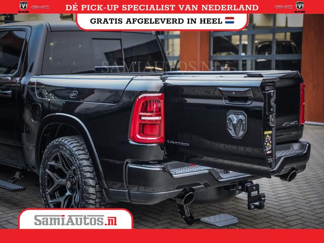 Dodge 1500 Ram LIMITED NIGHT DE MEEST LUXUEUZE PICK UP HIGH OUTPUT H.O 540PK 706 Nm 2025 | XB9 | MASSAGE | BOM VOL | CREW CAB | DUBBELE CABINE | GRIJSKENTEKEN | VOORRAAD NR 2293 - 7688