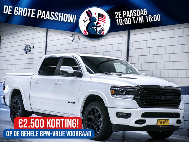 Dodge 1500 Ram Laramie Night | Full options + Luchtvering | 5.7L HEMI V8 4x4