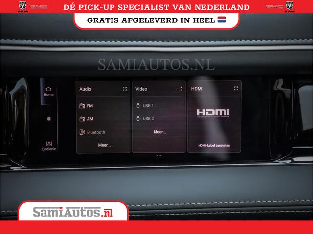 Dodge 1500 Ram LIMITED NIGHT H.O 540PK 706 Nm 2025 | XB9 | MASSAGE | BOM VOL | CREW CAB | DUBBELE CABINE | GRIJSKENTEKEN | 5 PERSOONS | DE MEEST LUXUEUZE en BEGEERDE Pick-up VOORRAAD NR 2369 - 5128