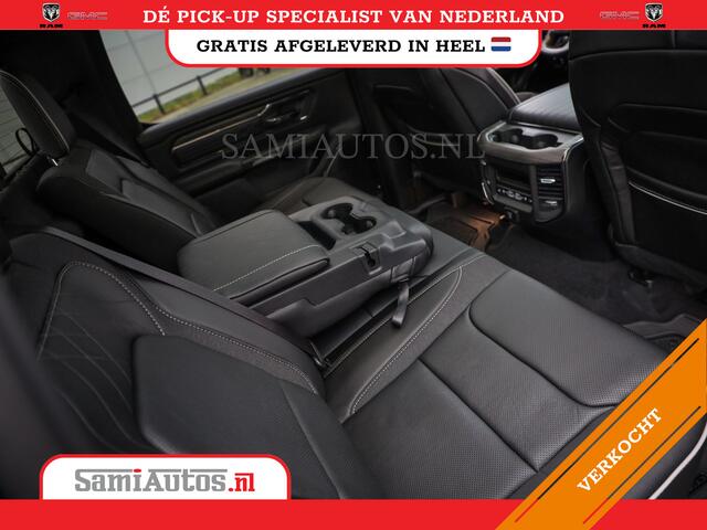 Dodge 1500 Ram LIMITED SPORT DE MEEST LUXUEUZE PICK UP HIGH OUTPUT H.O 540PK 706 Nm 2025 | XB9 | MASSAGE | BOM VOL | CREW CAB | DUBBELE CABINE | GRIJSKENTEKEN | VOORRAAD NR 2303 - 7694