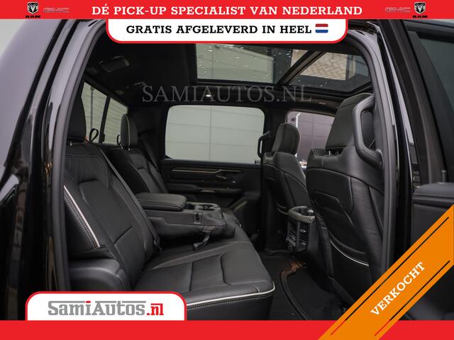 Dodge 1500 Ram LIMITED SPORT DE MEEST LUXUEUZE PICK UP HIGH OUTPUT H.O 540PK 706 Nm 2025 | XB9 | MASSAGE | BOM VOL | CREW CAB | DUBBELE CABINE | GRIJSKENTEKEN | VOORRAAD NR 2303 - 7694