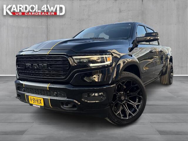 Dodge 1500 Ram 5.7 V8 e-torc 4x4 Crew Cab Limited | Bakflip | Virtual spiegel | Virtual dashboard| Powervalve | Wideboddy | 4PLAY velgenset 22''| Special striping | Geheel rijklaar incl. Garantie