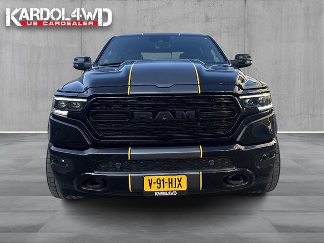 Dodge 1500 Ram 5.7 V8 e-torc 4x4 Crew Cab Limited | Bakflip | Virtual spiegel | Virtual dashboard| Powervalve | Wideboddy | 4PLAY velgenset 22''| Special striping | Geheel rijklaar incl. Garantie