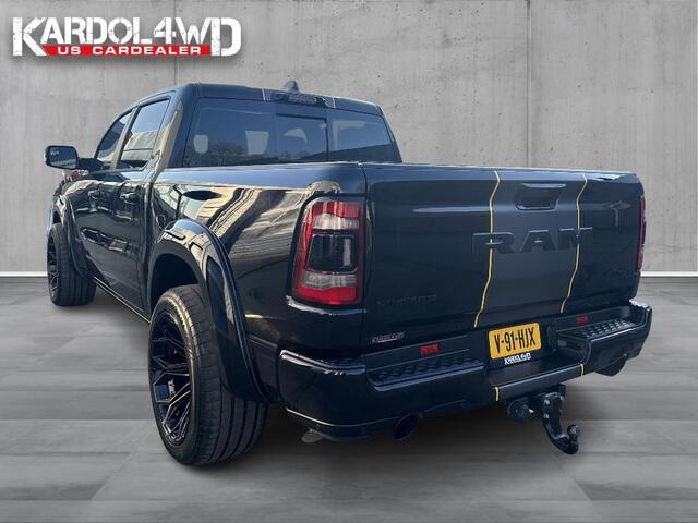 Dodge 1500 Ram 5.7 V8 e-torc 4x4 Crew Cab Limited | Bakflip | Virtual spiegel | Virtual dashboard| Powervalve | Wideboddy | 4PLAY velgenset 22''| Special striping | Geheel rijklaar incl. Garantie