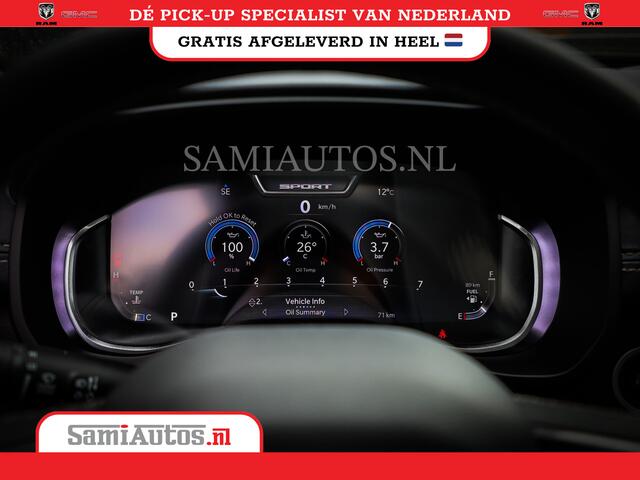 Dodge 1500 Ram LARAMIE NIGHT | NIEUW! BMP VRIJ | PANORAMA | LPG | HUD | VIRTUAL | LUCHTVERING | 360CAM | DODE HOEK | 5.7 V8 HEMI 402PK 4x4 | CREWCAB 5 PERSOONS | GRIJSKENTEKEN | VOORRAAD NR 2147 - 4802