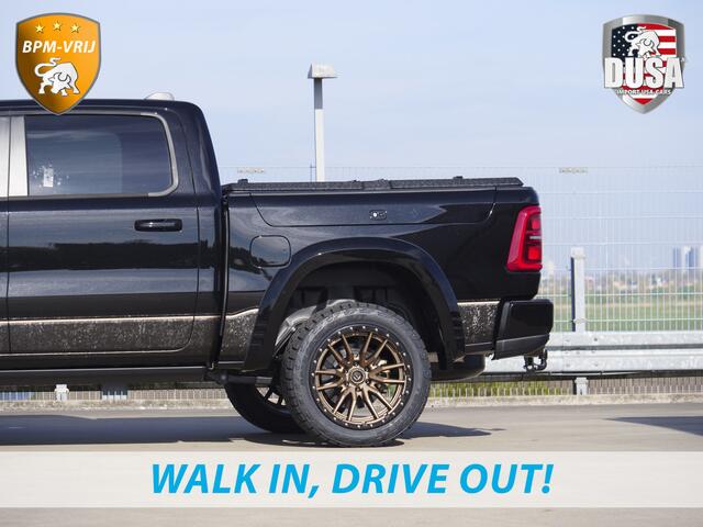 Dodge 1500 RAM | | Limited | Forged | 3.0L Twin-Turbo I6 | High Output | RAMBOX | Passenger Display | 14,4 Touch Screen | LPG | INCL BPM-VOORDEEL Getoonde accessoires zijn verkrijgbaar tegen meerprijs