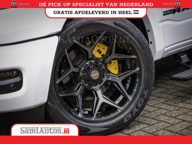 Dodge 1500 Ram LIMITED NIGHT H.O 540PK 706 Nm | XB9 | MASSAGE | BOM VOL | PWD IVORY | CREW CAB | DUBBELE CABINE | GRIJSKENTEKEN | DE MEEST LUXUEUZE en BEGEERDE Pick-up | VOORRAAD NR 2352 - 7649