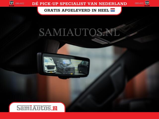 Dodge 1500 Ram LIMITED V8 5.7 HEMI | HUD | LUCHTVERING | PANORAMA | MWK MULTI TAILGATE | 360 CAM | ADAPTIVE CRUISE | 3500KG | HEADUP DISPLAY | DIGITAL MIRROR | CREWCAB | DUBBELE CABINE | NIGHT EDITION | HARMAN KARDON |