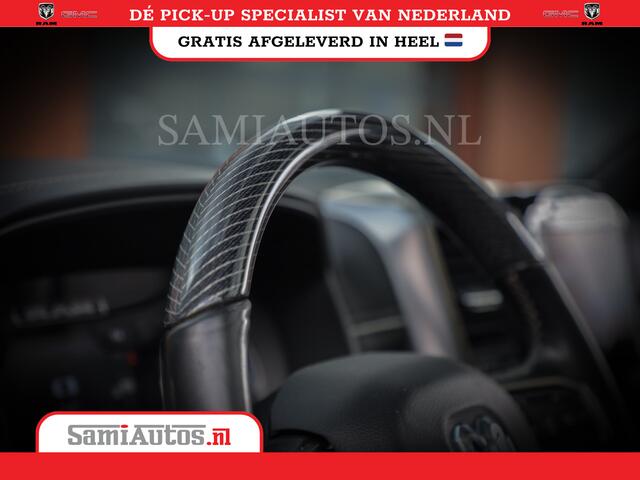 Dodge 1500 Ram LIMITED V8 5.7 HEMI | HUD | LUCHTVERING | PANORAMA | MWK MULTI TAILGATE | 360 CAM | ADAPTIVE CRUISE | 3500KG | HEADUP DISPLAY | DIGITAL MIRROR | CREWCAB | DUBBELE CABINE | NIGHT EDITION | HARMAN KARDON |