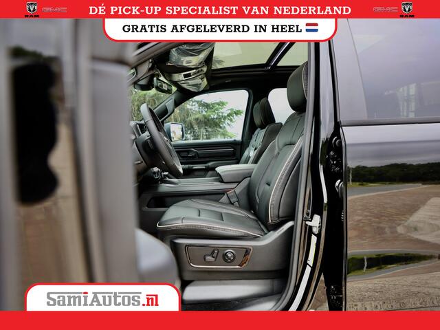 Dodge 1500 Ram LPG | RAMBOX | MWK | VIRTUAL | 5.7 V8 HEMI 402PK | LIMITED NIGHT | HUD ADG | SER LUCHTVERING | MEEST VOLLE UITVOERING | CREW CAB | DUBBELE CABINE | DC | 5 PERSOONS | GRIJSKENTEKEN BEDRIJFS AUTO |