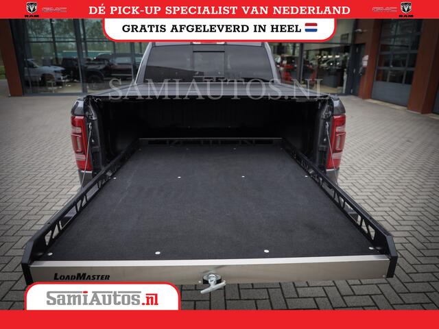 Dodge 1500 Ram SPORT | BOM VOL | 402PK HEMI 5,7 V8 | LUCHTVERING | BED SLIDE | PANO | ADAPTIVE CRUISE | 360 CAMERA | EN VEEL MEER | DUBBELE CABINE | 5 PERSOONS | LAGE KM STAND | GRANITE |
