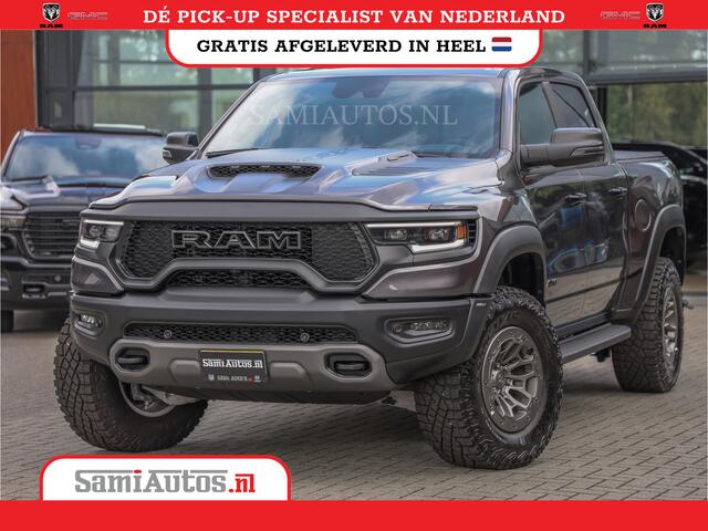 Dodge 1500 Ram TRX FINAL EDITION 2024 | 6.2 V8 712PK HELLCAT | BOM VOL | CARBON | GRANITE | CREW CAB | GRIJSKENTEKEN | 5 PERSOONS | DC | DUBBELE CABINE | VOORRAAD NR 2121 - 4420