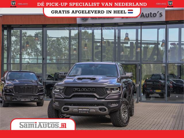 Dodge 1500 Ram TRX FINAL EDITION 2024 | 6.2 V8 712PK HELLCAT | BOM VOL | CARBON | GRANITE | CREW CAB | GRIJSKENTEKEN | 5 PERSOONS | DC | DUBBELE CABINE | VOORRAAD NR 2121 - 4420