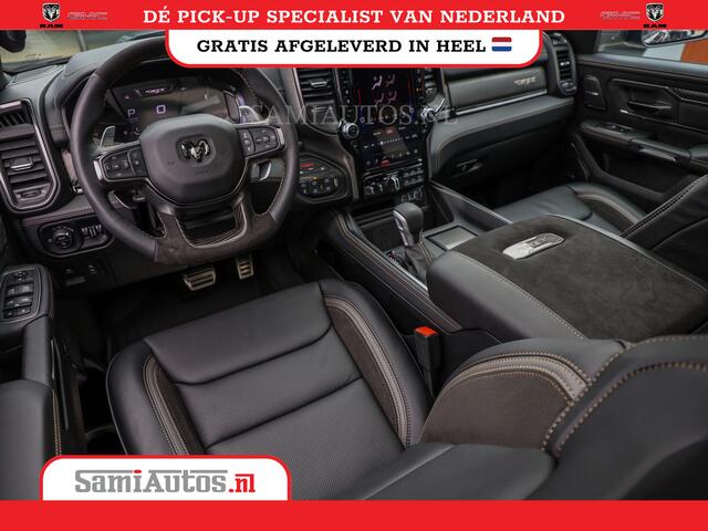 Dodge 1500 Ram TRX FINAL EDITION 2024 | 6.2 V8 712PK HELLCAT | BOM VOL | CARBON | GRANITE | CREW CAB | GRIJSKENTEKEN | 5 PERSOONS | DC | DUBBELE CABINE | VOORRAAD NR 2121 - 4420