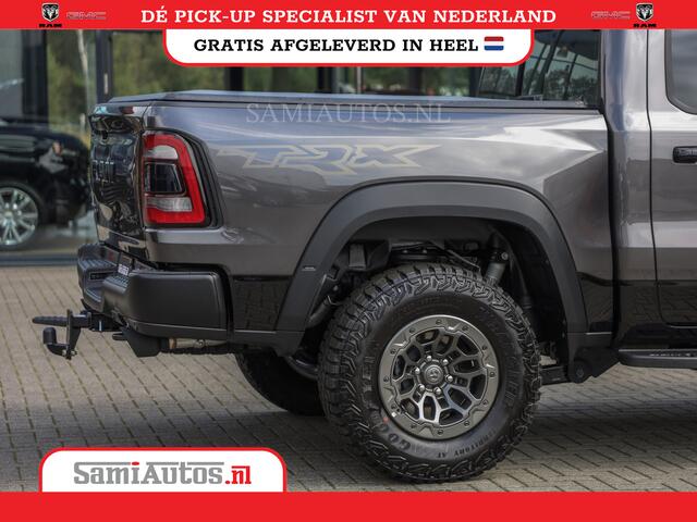 Dodge 1500 Ram TRX FINAL EDITION 2024 | 6.2 V8 712PK HELLCAT | BOM VOL | CARBON | GRANITE | CREW CAB | GRIJSKENTEKEN | 5 PERSOONS | DC | DUBBELE CABINE | VOORRAAD NR 2121 - 4420