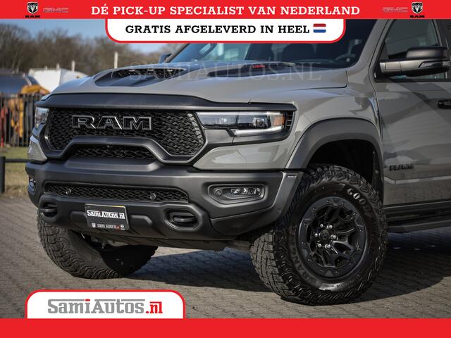 Dodge 1500 Ram TRX LUNAR EDITION | ZEER ZELDZAAM | 6.2 SUPERCHARGED 702 PK HELLCAT | FULL OPTION | CERAMIC GREY | PANORAMA | CARBON PACK | BLACK BEADLOCK WHEELS | BPM VRIJ | LAUNCH CONTROL | 4X4 | 360CAMERA Rijklaar prijs met garantie en genoemde opties en extra's.