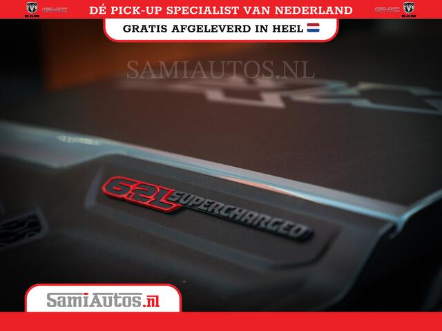 Dodge 1500 Ram TRX LUNAR EDITION | ZEER ZELDZAAM | 6.2 SUPERCHARGED 702 PK HELLCAT | FULL OPTION | CERAMIC GREY | PANORAMA | CARBON PACK | BLACK BEADLOCK WHEELS | BPM VRIJ | LAUNCH CONTROL | 4X4 | 360CAMERA Rijklaar prijs met garantie en genoemde opties en extra's.