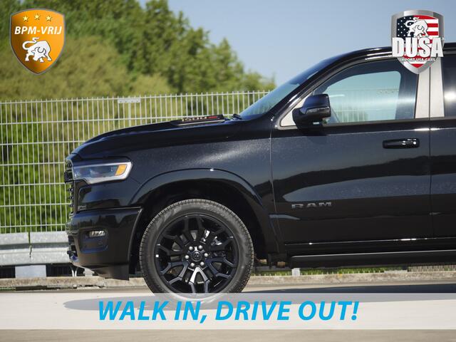 Dodge 1500 RAM | | Limited | 3.0L Twin-Turbo I6 | High Output | BPM-VRIJ | Passenger Display | 14,4 Touch Screen | LPG | RAMBOX Getoonde accessoires zijn verkrijgbaar tegen meerprijs