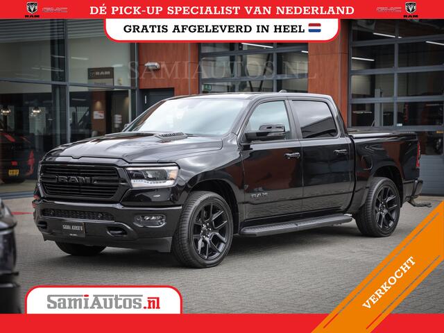 Dodge 1500 Ram LARAMIE SPORT 4X4 5.7 V8 | PRINS LPG | CAMERA | APPLE CARPLAY | 3500KG | 22INCH NIGHT | FULL LED | CRUISE | MEMORY SEATS | LEDER | DUBBELE CABINE | CREWCAB