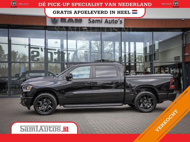 Dodge 1500 Ram LARAMIE SPORT 4X4 5.7 V8 | PRINS LPG | CAMERA | APPLE CARPLAY | 3500KG | 22INCH NIGHT | FULL LED | CRUISE | MEMORY SEATS | LEDER | DUBBELE CABINE | CREWCAB