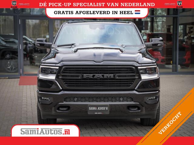 Dodge 1500 Ram LARAMIE SPORT 4X4 5.7 V8 | PRINS LPG | CAMERA | APPLE CARPLAY | 3500KG | 22INCH NIGHT | FULL LED | CRUISE | MEMORY SEATS | LEDER | DUBBELE CABINE | CREWCAB