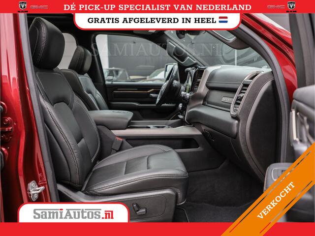 Dodge 1500 Ram SPORT | MARGE BTW VRIJ | MWK KLEP | ADAPTIVE CRUISE | 5.7 V8 HEMI 4X4 | PANORAMA DAK | 360 CAMERA RONDOM ZICHT | DUBBELE CABINE | 5 PERSOONS | LET OP! UNIEK BTW VRIJ MARGE !