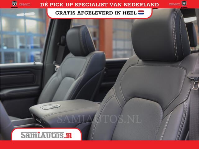 Dodge 1500 Ram V8 402PK 4X4 | PANORAMA DAK | STOEL VERWARMING V+A | APPLE CARPLAY | HEAD-UP | BINNENSPIEGEL CAMERA | DIGI CLUSTER | ELEC STOELEN | HARMAN KARDON | DUBBELE CABINE | Voorraad nr 2357 - 5182 | SPORT | LIMITED | LARAMIE | LONGHORN | BIGHORN |