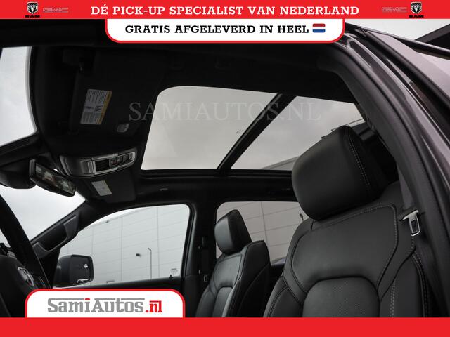 Dodge 1500 Ram V8 402PK 4X4 | PANORAMA DAK | STOEL VERWARMING V+A | APPLE CARPLAY | HEAD-UP | BINNENSPIEGEL CAMERA | DIGI CLUSTER | ELEC STOELEN | HARMAN KARDON | DUBBELE CABINE | Voorraad nr 2357 - 5182 | SPORT | LIMITED | LARAMIE | LONGHORN | BIGHORN |