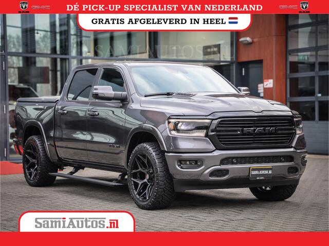 Dodge 1500 Ram V8 402PK 4X4 | PANORAMA DAK | STOEL VERWARMING V+A | APPLE CARPLAY | HEAD-UP | BINNENSPIEGEL CAMERA | DIGI CLUSTER | ELEC STOELEN | HARMAN KARDON | DUBBELE CABINE | Voorraad nr 2357 - 5182 | SPORT | LIMITED | LARAMIE | LONGHORN | BIGHORN |