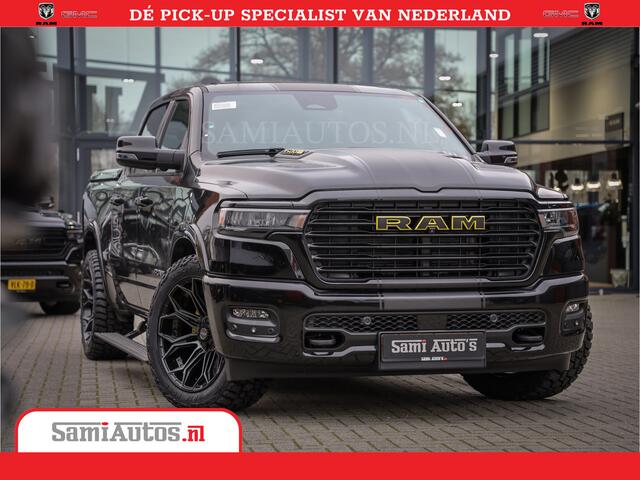 Dodge 1500 RAM Night Premium | Full Option | De Meest Luxe Pick-Up in zijn Klasse | Comfortabele Dubbele Cabine met Royale 5 Zitplaatsen | BPM vrij | Nu Leverbaar uit Voorraad | Voorraad Nr 2284 - 3855