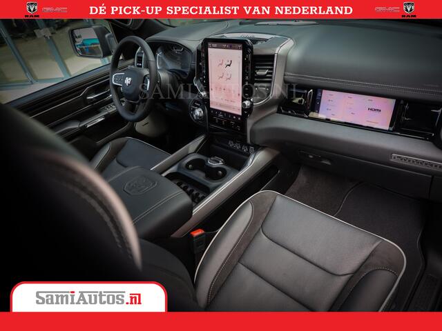 Dodge 1500 RAM Night Premium | Full Option | De Meest Luxe Pick-Up in zijn Klasse | Comfortabele Dubbele Cabine met Royale 5 Zitplaatsen | BPM vrij | Nu Leverbaar uit Voorraad | Voorraad Nr 2284 - 3855