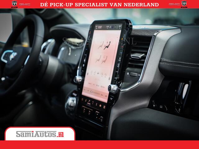 Dodge 1500 RAM Night Premium | Full Option | De Meest Luxe Pick-Up in zijn Klasse | Comfortabele Dubbele Cabine met Royale 5 Zitplaatsen | BPM vrij | Nu Leverbaar uit Voorraad | Voorraad Nr 2284 - 3855