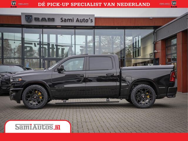 Dodge 1500 RAM Night Premium | Full Option | De Meest Luxe Pick-Up in zijn Klasse | Comfortabele Dubbele Cabine met Royale 5 Zitplaatsen | BPM vrij | Nu Leverbaar uit Voorraad | Voorraad Nr 2284 - 3855