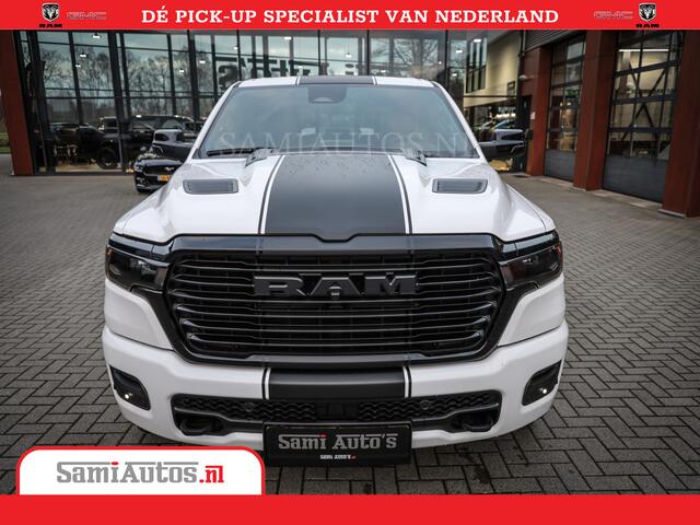 Dodge 1500 RAM Night Premium | Full Option | De Meest Luxe Pick-Up in zijn Klasse | Comfortabele Dubbele Cabine met Royale 5 Zitplaatsen | BPM vrij | Nu Leverbaar uit Voorraad | Voorraad Nr 2230 - 8765