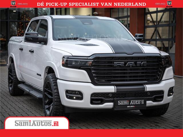 Dodge 1500 RAM Night Premium | Full Option | De Meest Luxe Pick-Up in zijn Klasse | Comfortabele Dubbele Cabine met Royale 5 Zitplaatsen | BPM vrij | Nu Leverbaar uit Voorraad | Voorraad Nr 2230 - 8765