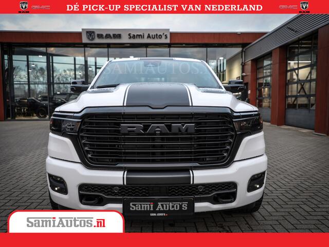 Dodge 1500 RAM Night Premium | Full Option | De Meest Luxe Pick-Up in zijn Klasse | Comfortabele Dubbele Cabine met Royale 5 Zitplaatsen | BPM vrij | Nu Leverbaar uit Voorraad | Voorraad Nr 2230 - 8765
