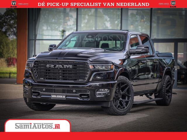 Dodge 1500 RAM Night Premium | Full Option | De Meest Luxe Pick-Up in zijn Klasse | Comfortabele Dubbele Cabine met Royale 5 Zitplaatsen | BPM vrij | Nu Leverbaar uit Voorraad | Voorraad Nr 2282 - 3332