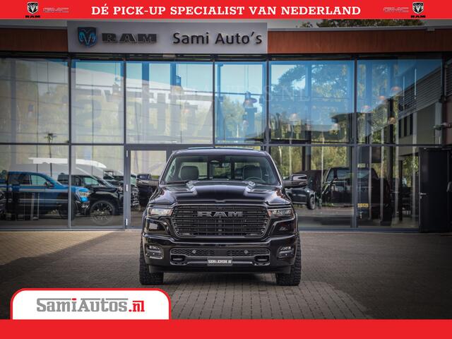 Dodge 1500 RAM Night Premium | Full Option | De Meest Luxe Pick-Up in zijn Klasse | Comfortabele Dubbele Cabine met Royale 5 Zitplaatsen | BPM vrij | Nu Leverbaar uit Voorraad | Voorraad Nr 2282 - 3332