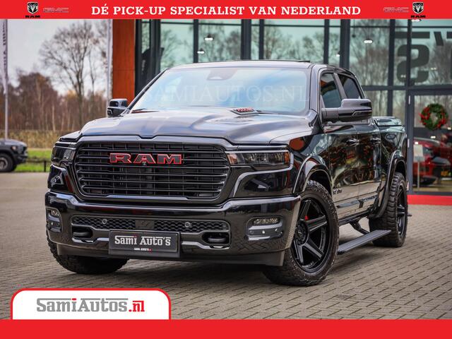 Dodge 1500 RAM Night Premium | Full Option | De Meest Luxe Pick-Up in zijn Klasse | Comfortabele Dubbele Cabine met Royale 5 Zitplaatsen | BPM vrij | Nu Leverbaar uit Voorraad | Voorraad Nr 2287 - 3384