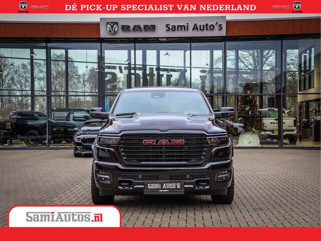 Dodge 1500 RAM Night Premium | Full Option | De Meest Luxe Pick-Up in zijn Klasse | Comfortabele Dubbele Cabine met Royale 5 Zitplaatsen | BPM vrij | Nu Leverbaar uit Voorraad | Voorraad Nr 2287 - 3384