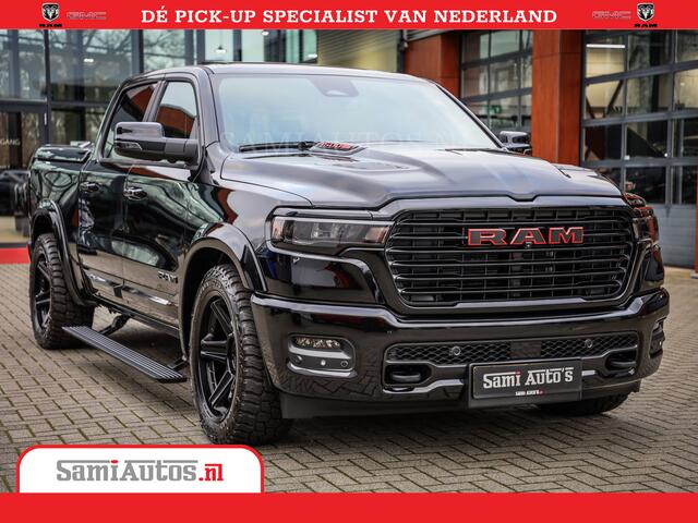 Dodge 1500 RAM Night Premium | Full Option | De Meest Luxe Pick-Up in zijn Klasse | Comfortabele Dubbele Cabine met Royale 5 Zitplaatsen | BPM vrij | Nu Leverbaar uit Voorraad | Voorraad Nr 2287 - 3384