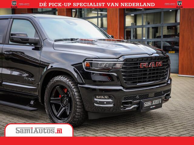 Dodge 1500 RAM Night Premium | Full Option | De Meest Luxe Pick-Up in zijn Klasse | Comfortabele Dubbele Cabine met Royale 5 Zitplaatsen | BPM vrij | Nu Leverbaar uit Voorraad | Voorraad Nr 2287 - 3384