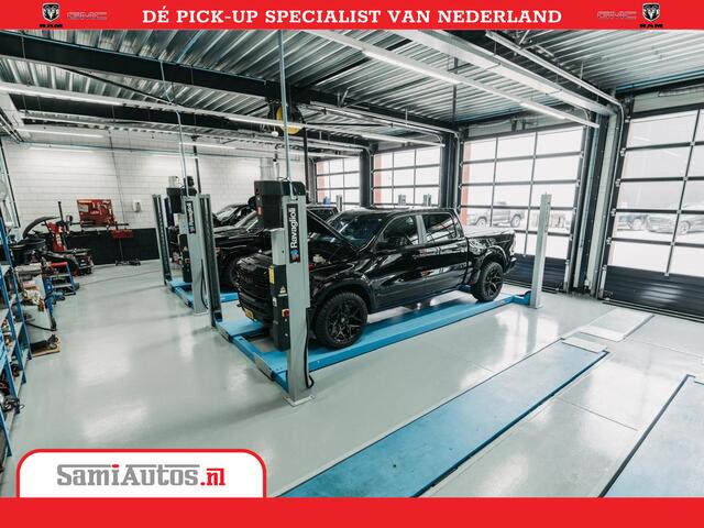 Dodge 1500 Ram Limited Night High Output 540HP 706Nm | Massage + Full Option | De Meest Luxe en Volle Pick-Up in zijn Klasse | Comfortabele Dubbele Cabine met Royale 5 Zitplaatsen | BPM vrij | Nu Leverbaar uit Voorraad | Voorraad Nr 2302 - 7425